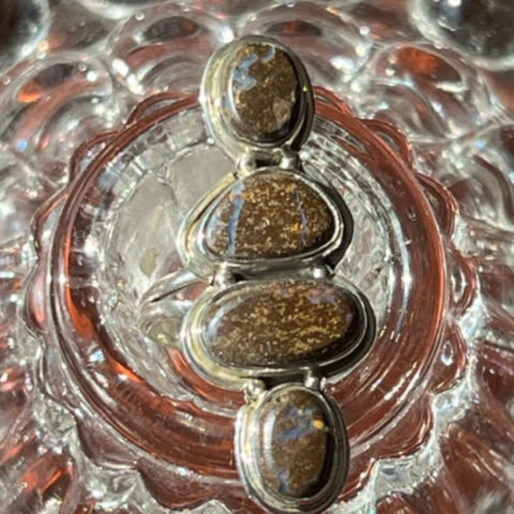 Boulder Opal Ring - Picture 3 of 6